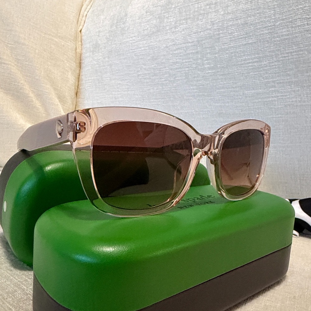 Kate Spade TAMMY/S Sunglasses – Blush Pink & Leopard – 53mm – With Case